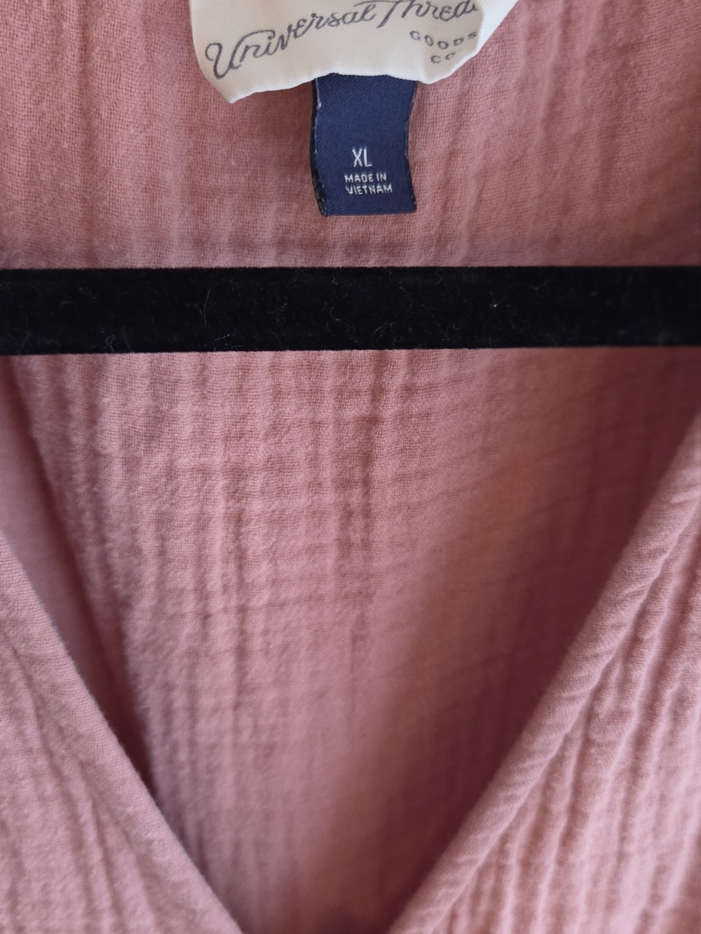 Universal Thread Dusty Rose Wrap Tiered Midi Dress - Picture 6 of 8